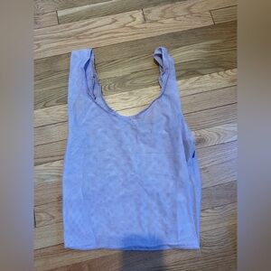 BAGGU Reuseable Mesh Tote Bag in Purple